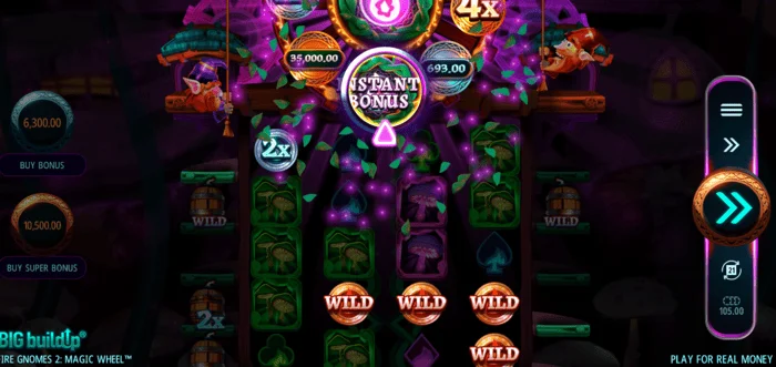 Fire Gnomes 2 Magic Wheel – magické koleso v akcii