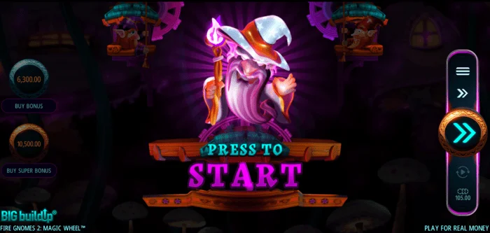Fire Gnomes 2 Magic Wheel – spustenie bonusovej hry